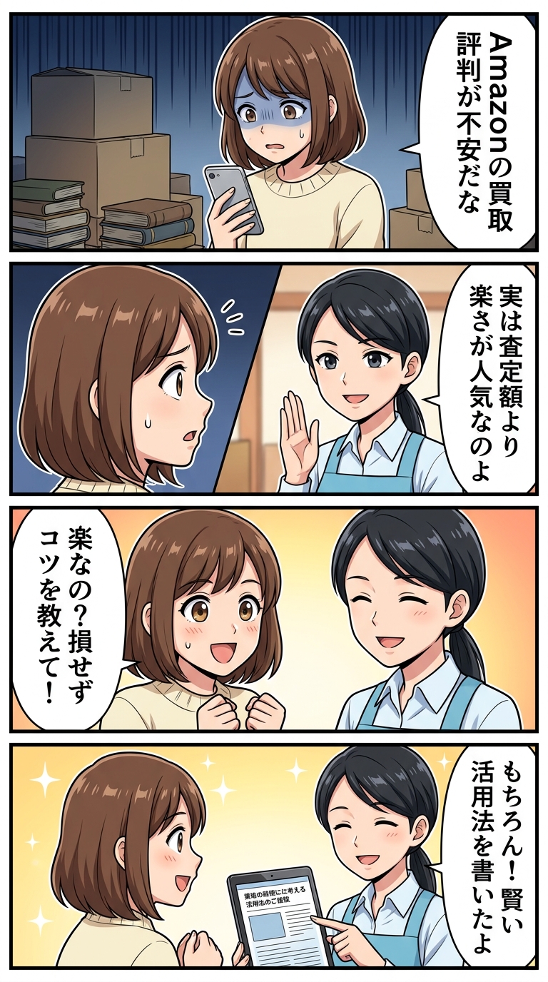 amazon 買取 リコマース 評判