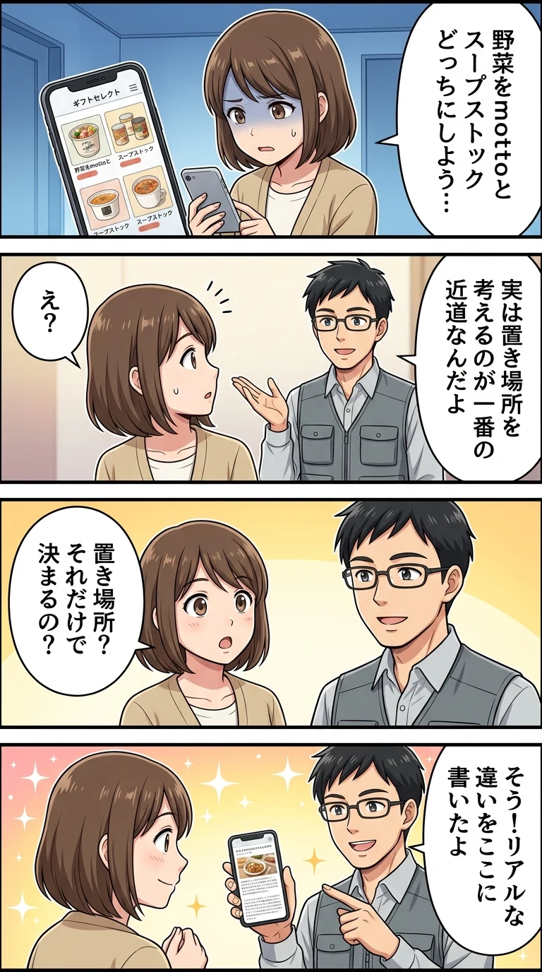 野菜をmotto スープストック どっち