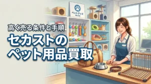 セカストでペット用品を売る前にチェック！買取の条件や高く売る手順を教えます